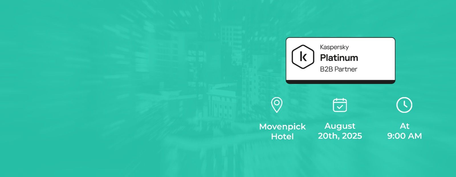 Desktop Kaspersky event banner