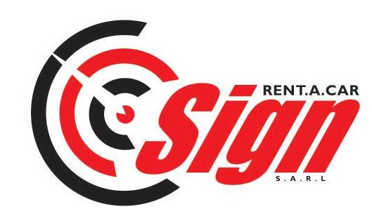 Sign Rent a Car